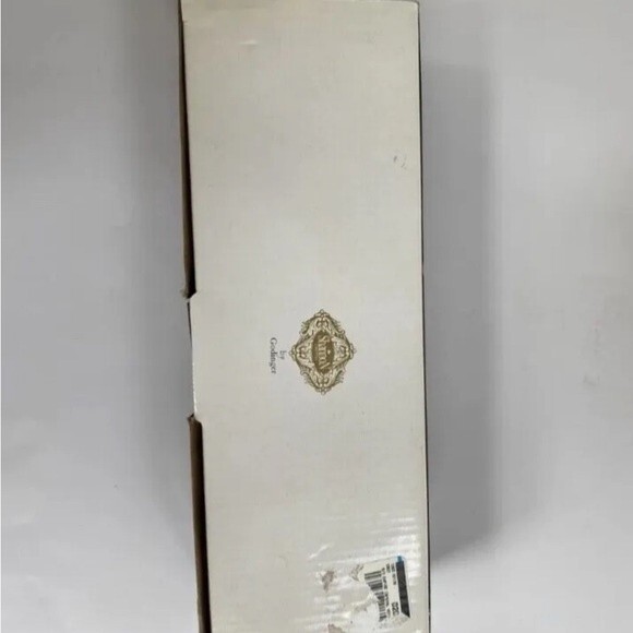 SHANNON CRYSTAL SET OF 3  "VOTIVES"  BY GODINGER 24% LEAD CRYSTAL NEW IN BOX - Picture 6 of 12